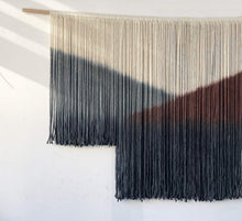 Load image into Gallery viewer, Stylish Tie-Dye Macrame Wall Hanging - Large 59''W x 35''L for Dreamy Interiors