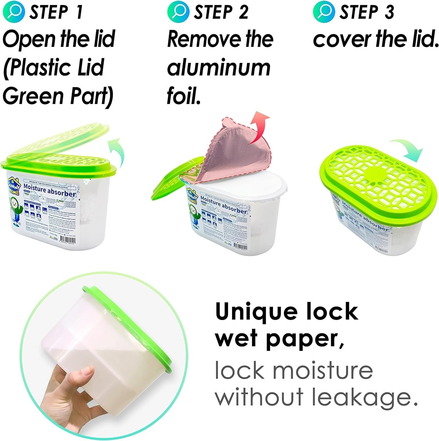 Portable 30 Pack Dehumidifiers - 17.7oz Moisture Absorbers for Home and Cars