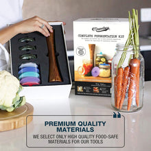 Load image into Gallery viewer, Complete Mason Jar Fermentation Kit - 9-Piece Pickle, Sauerkraut &amp; Kimchi Set