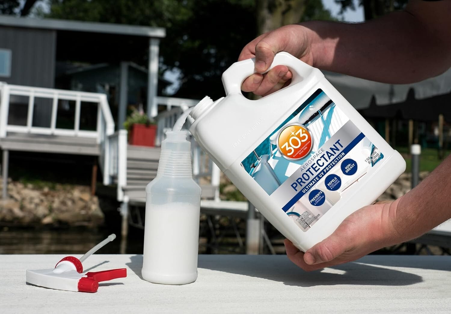 Versatile Protectant for Boats & Outdoors - Restore Surfaces with Matte Finish