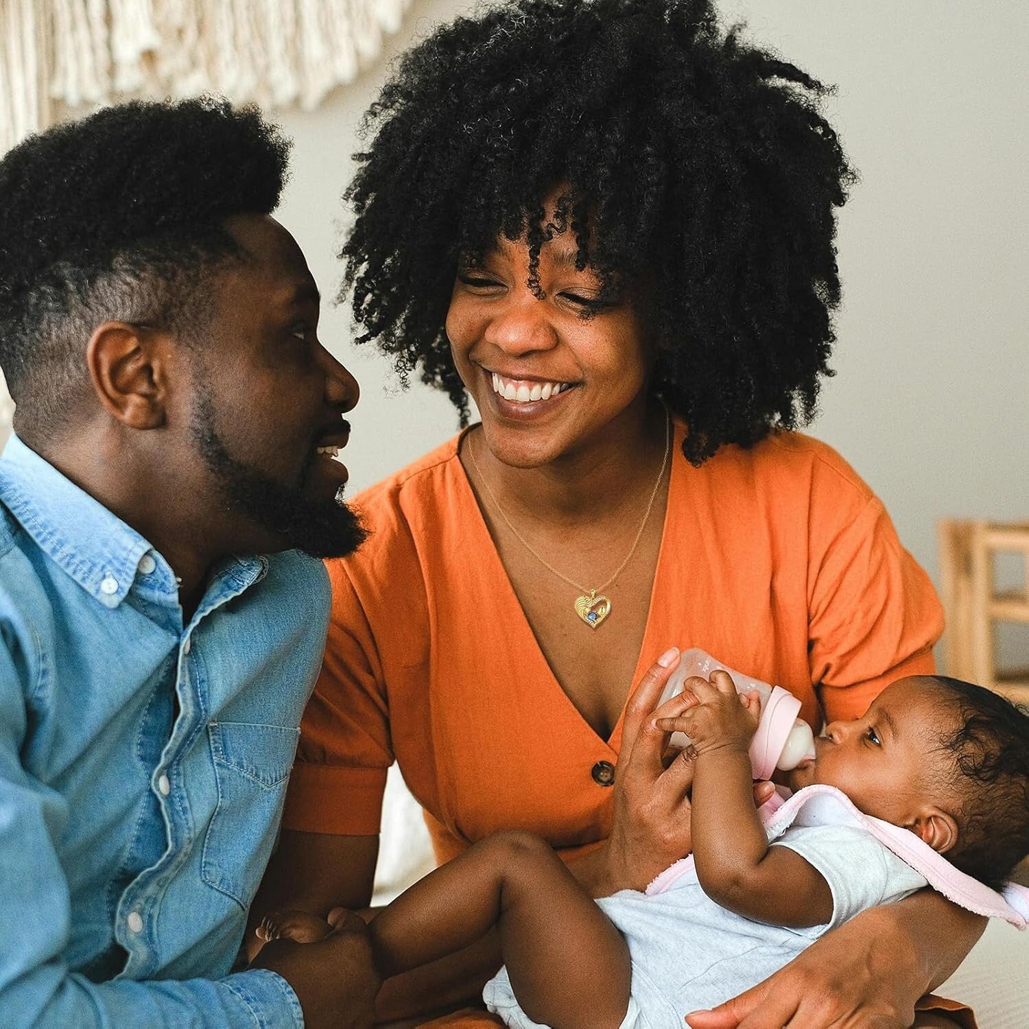 Sterling Silver Love Heart Pendant Necklace with Blue Topaz - Ideal Gift for Mom