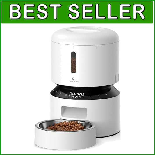 BPA-Free Automatic Cat Feeder with Freshness Preservation - Ideal for All Pets