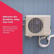 Load image into Gallery viewer, Complete Installation Wall Mount Bracket for Mini Split Heat Pumps – Easy Setup