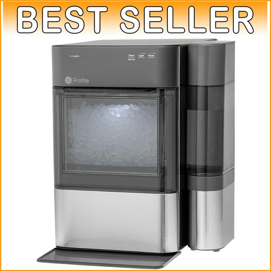 Fast-Production Countertop Ice Maker - 38 lbs of Chewable Ice with WiFi Control