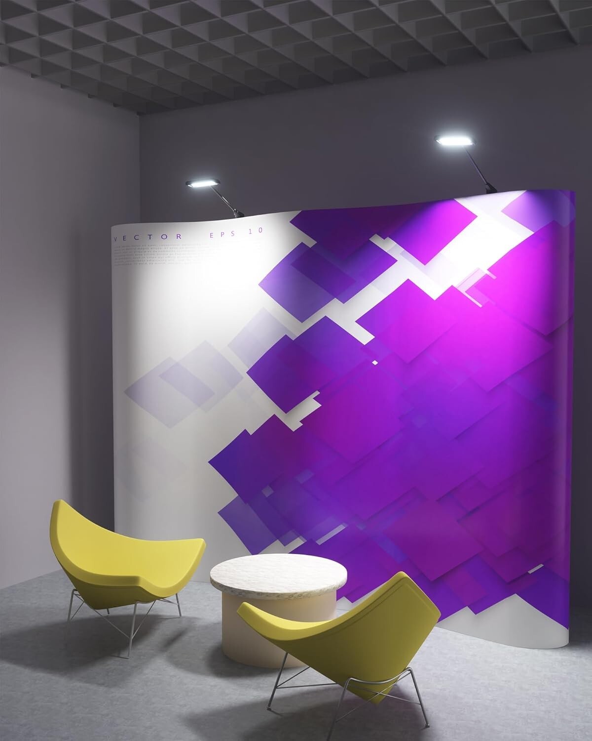 Adjustable COB LED Lighting: 2-Pack 20W Display Lights for Effective Trade Shows