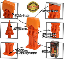 Load image into Gallery viewer, Portable and Safe Log Splitter – Perfect for Easy Firewood Kindling Preparation
