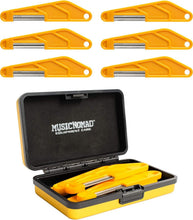 Load image into Gallery viewer, Innovative 6-Pc Electric Guitar Nut File Set in Aluminum Case - Super Light Use