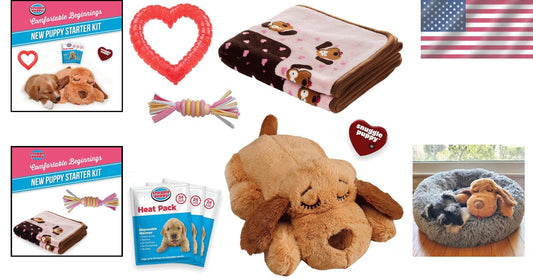 Comprehensive Snuggle Puppy Starter Kit - Ultimate Comfort for New Dogs