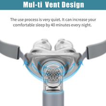 Load image into Gallery viewer, Lightweight Full Set for 22mm CPAP Machines - Pillows, Frame &amp; Connector