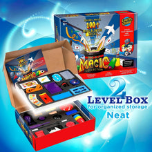 Load image into Gallery viewer, Ultimate Kids Magic Kit with 28 Props &amp; Video Instructions for Ages 6-12