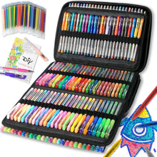 Load image into Gallery viewer, Ultimate Adult Coloring Gel Pens: 160 Colors &amp; 4 Sparkling Metallics, Non-Toxic