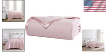 Load image into Gallery viewer, Hypoallergenic Solid Color Blanket - Blush Full/Queen, Perfect for All Seasons