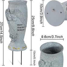 Load image into Gallery viewer, Resin Cemetery Vase with Sentimental Engraving - Ideal for Bouquets &amp; Memorials