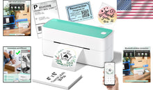 Load image into Gallery viewer, High-Speed Bluetooth Shipping Label Printer - Compatible with Major Platforms