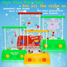 Load image into Gallery viewer, 60 Retro Water Ring Toss Games - Portable Mini Arcade Toys for All Ages