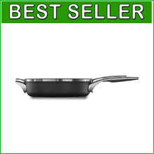 Load image into Gallery viewer, Durable Nonstick 5-Quart Saute Pan with Tempered Glass Lid -Elegant Black Finish