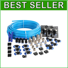 Load image into Gallery viewer, High-Pressure 200PSI Air Line Kit - 60ft Nylon Tubing &amp; 49 Accessories Included