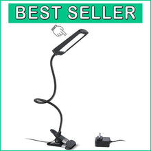 Load image into Gallery viewer, Matte Finish Ultra Bright LED Clamp Lamp with Memory Function for Seamless Use