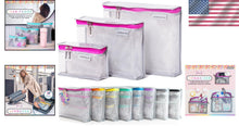 Load image into Gallery viewer, Leak-Proof Toiletry Bag Set of 3 - Waterproof Travel Organizers for Essentials