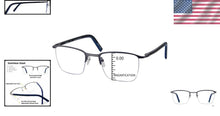 Load image into Gallery viewer, Lightweight Progressive Reading Glasses with Scratch-Resistant Blue Light Lenses