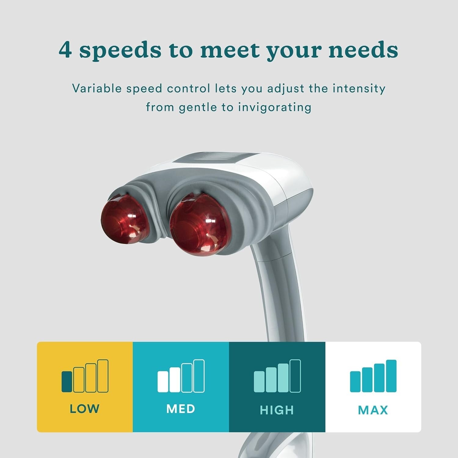 Dual Pivoting Heated Back Massager - Ultimate Relaxation for Neck and Shoulders