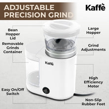Load image into Gallery viewer, Versatile Coffee Bean Grinder - 5.5oz with Adjustable Settings for Home Baristas
