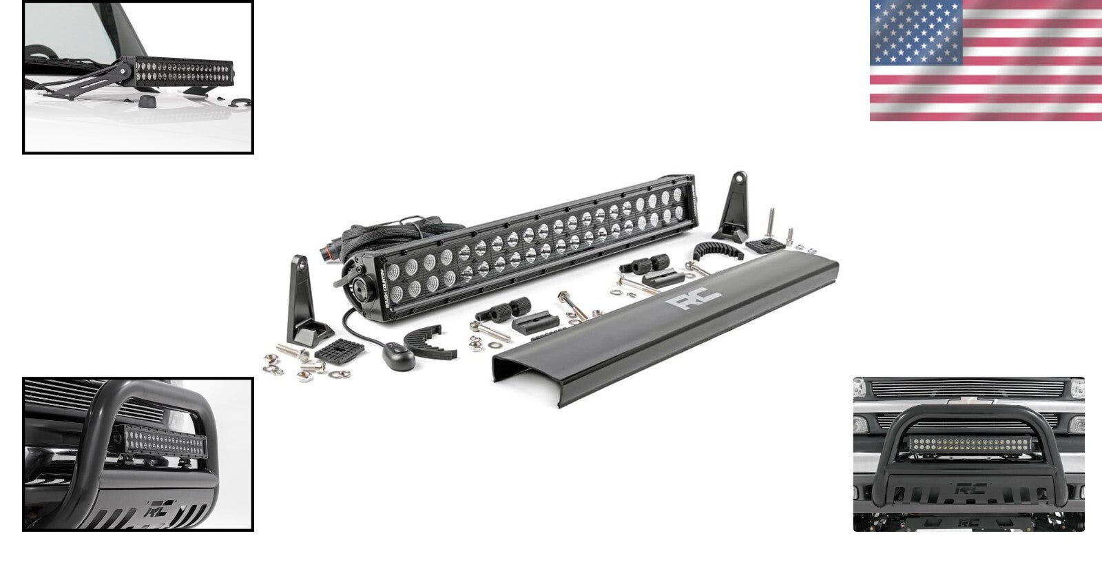 20-Inch CREE LED Light Bar with 9600 Lumens - Perfect for Nighttime Adventures