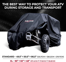 Load image into Gallery viewer, Heavy Duty 600D Waterproof ATV Cover - Universal Fit for Kawasaki, Honda, Yamaha