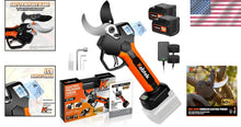 Load image into Gallery viewer, Professional 40MM Cordless Electric Pruning Shears - 18V Brushless Motor &amp; Case
