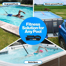 Load image into Gallery viewer, Adjustable Swimming Resistance Belt Pack for Lap Training - Durable &amp; Portable