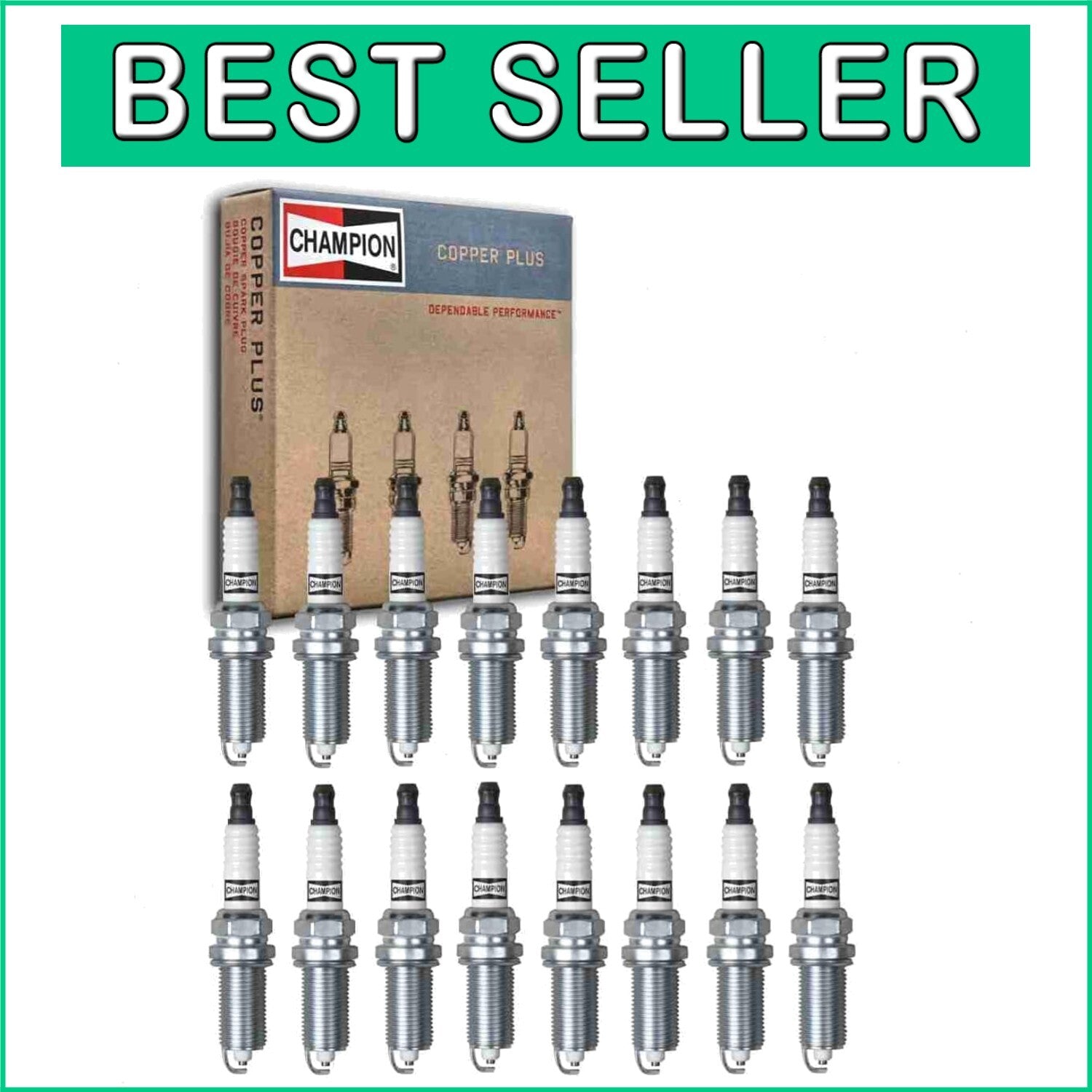 16 Champion Copper Spark Plugs for Stronger Ram 1500 5.7L V8 Performance