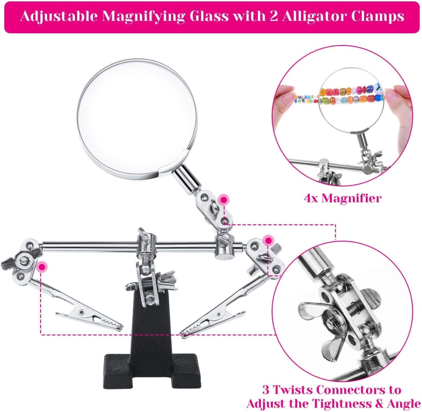 Deluxe Jewelry Beading Kit for Adults - Crafting Tools & 1830 Findings Included