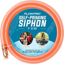 Load image into Gallery viewer, Versatile Self-Priming Siphon 1” x 10' - Ideal for Fuel, Water, and Oil Transfer