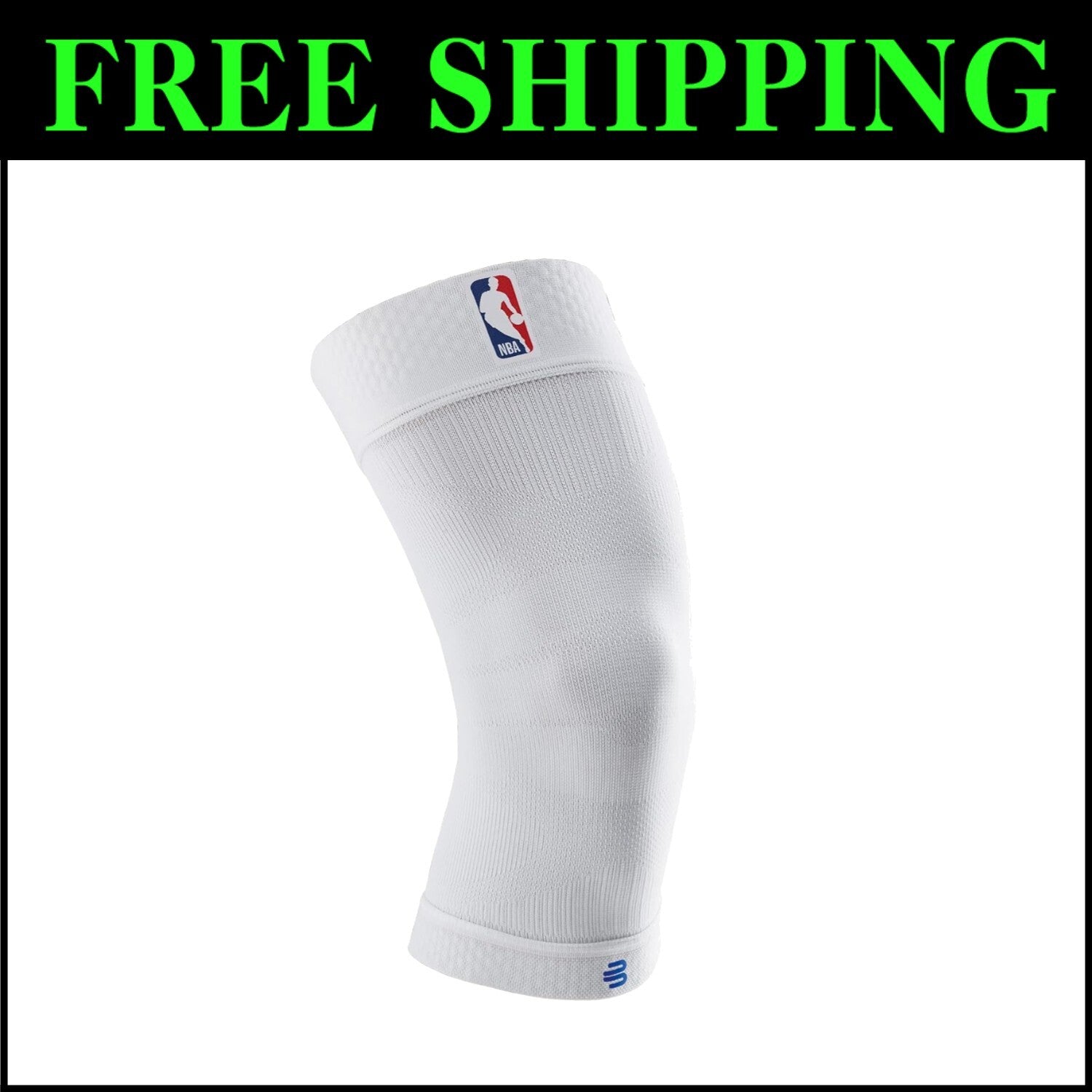 Moisture-Wicking Compression Knee Sleeve for Basketball - Supportive Fit Size M