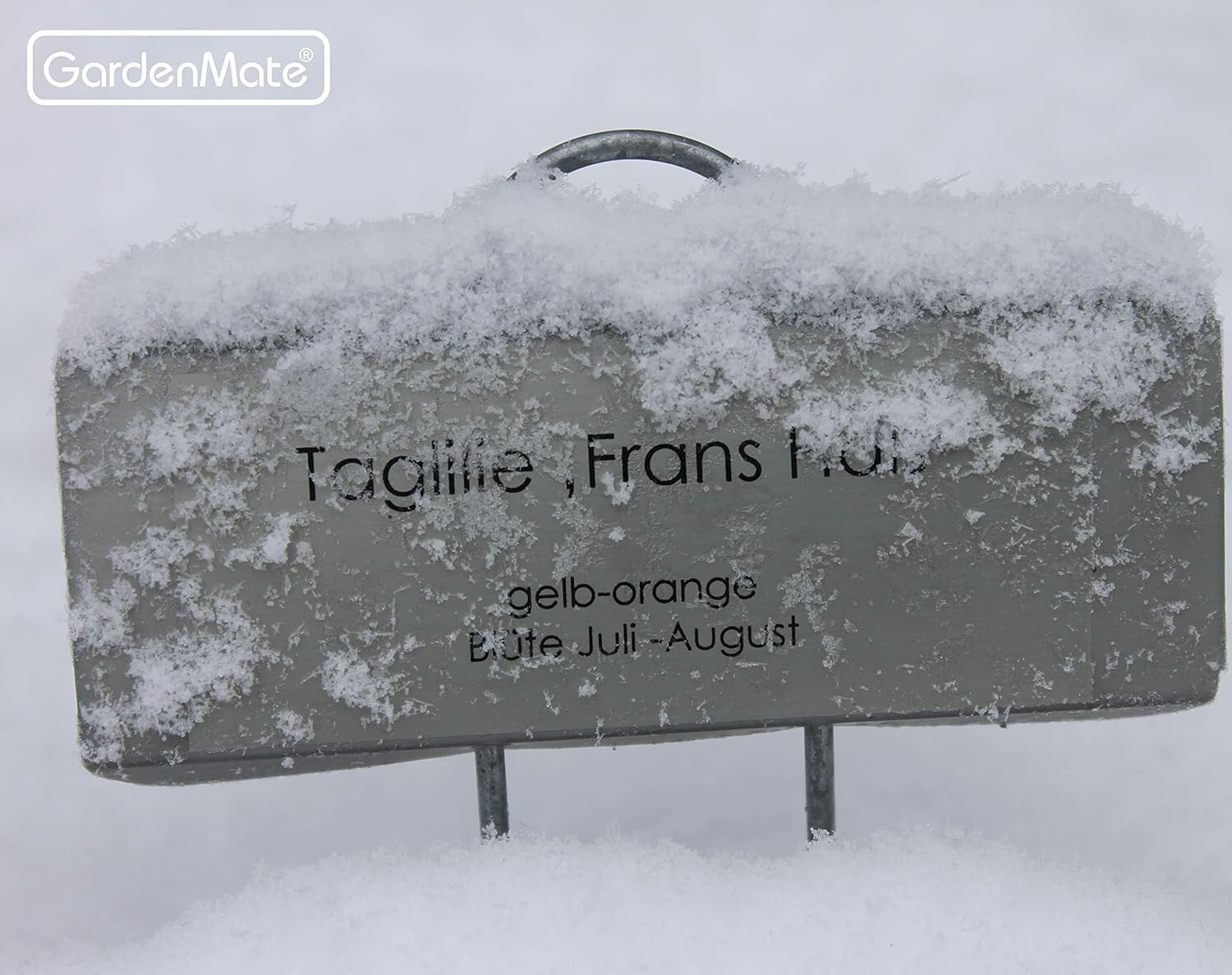 Weatherproof 50-Pack Zinc Plant Labels - Durable 11.5" Metal Garden Markers