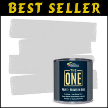 Load image into Gallery viewer, Non-Toxic Light Grey Paint - Matte 1L with Waterproof &amp; Washable Characteristics