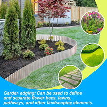 Load image into Gallery viewer, Safety-Designed 6" x 40Ft Metal Landscape Edging - Perfect for Any Garden Area