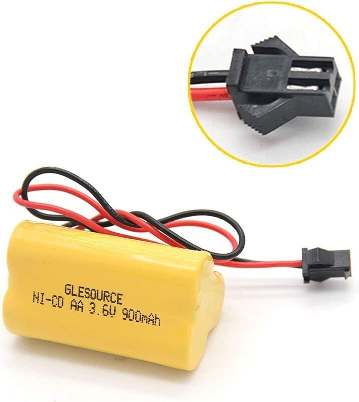 Durable 3.6V 900mAh Emergency Light Battery for Lithonia, Unitech & Interstate
