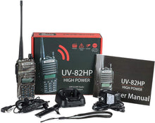 Load image into Gallery viewer, Portable UV-82HP Dual Band Two-Way Radio with Waterproof Design &amp; 60 Mile Range