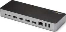 Load image into Gallery viewer, Universal Hybrid Laptop Docking Station - Dual 4K HDMI &amp; DisplayPort Support