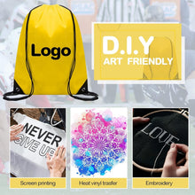 Load image into Gallery viewer, Large Capacity 17x13.4 Inch Drawstring Backpack Bulk - Ideal for Sports &amp; Travel