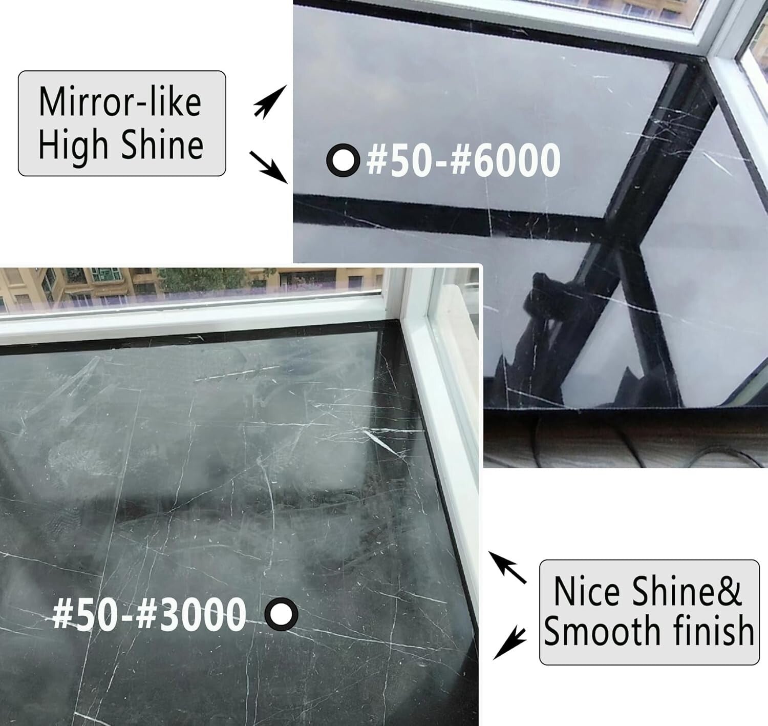 Effortless 4 Inch Dry Diamond Polishing Pads - Perfect for Precision Stone Work