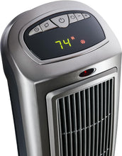Load image into Gallery viewer, Efficient Widespread Oscillating Tower Heater with Adjustable Thermostat &amp; Timer