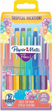 Load image into Gallery viewer, Bold &amp; Bright Paper Mate Flair Pens | 16 Tropical Colors for Endless Creativity