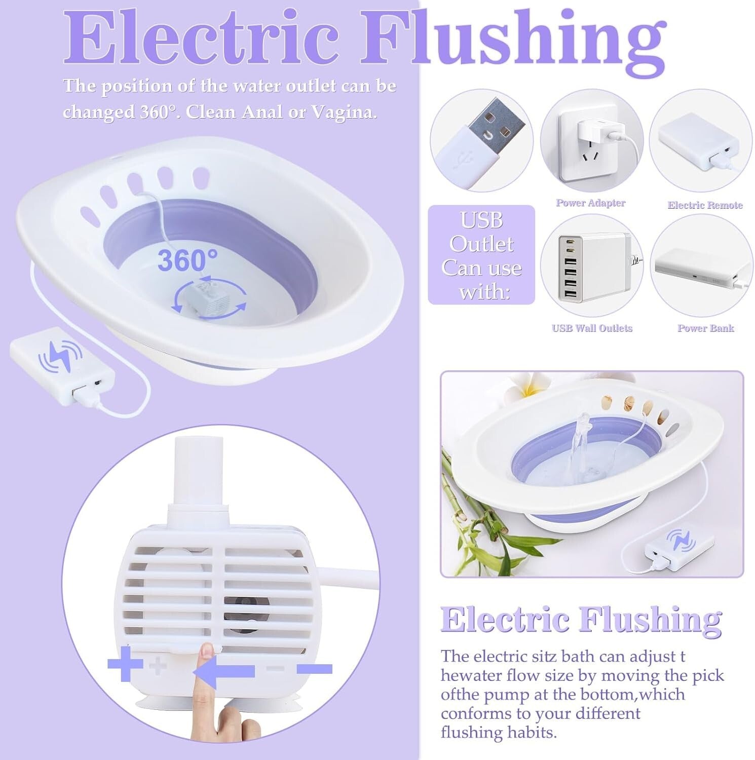 Electric Sitz Bath for Comfort & Healing – Ideal for Hemorrhoids & Postpartum