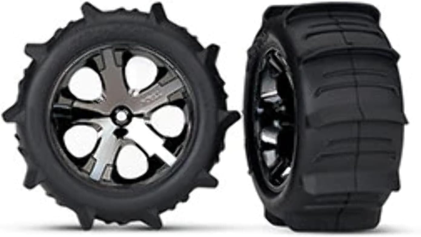 All-In-One 2.8" Paddle Tires & Pre-Glued All-Star Wheels - Conquer Sand & Snow