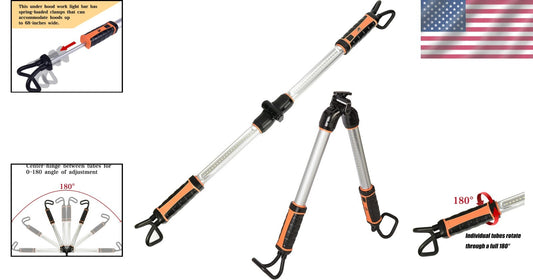 Portable 1400 Lumen LED Work Light - Ideal for Mechanics and Outdoor Activities