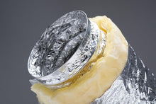 Load image into Gallery viewer, 4-Inch Heavy-Duty Insulated Aluminum Duct Pipe - 25 Feet Long for HVAC Systems