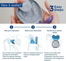 Load image into Gallery viewer, Clear Custom-Fit Mouth Guard for Teeth Grinding - Comfort Upgrade for Adults