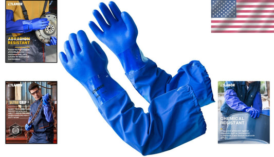 Superior Grip 26-Inch PVC Chemical Resistant Gloves - XL, Ideal for Any Task